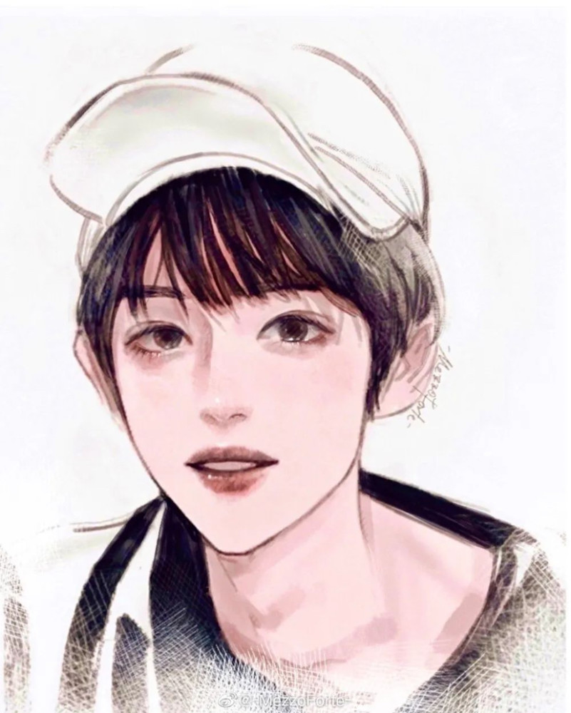 tnt 素描漫画头像