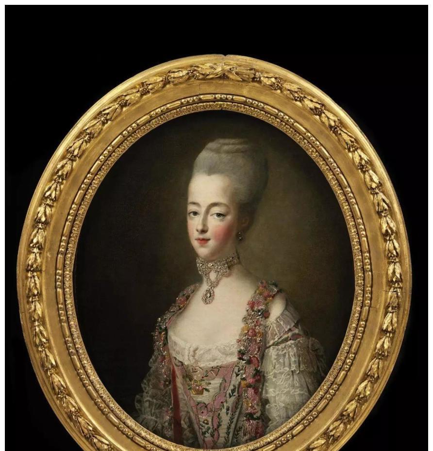 ois-hubertdrouais/玛丽王后像/法国/1773年 蓬巴杜夫人在豪华精致的