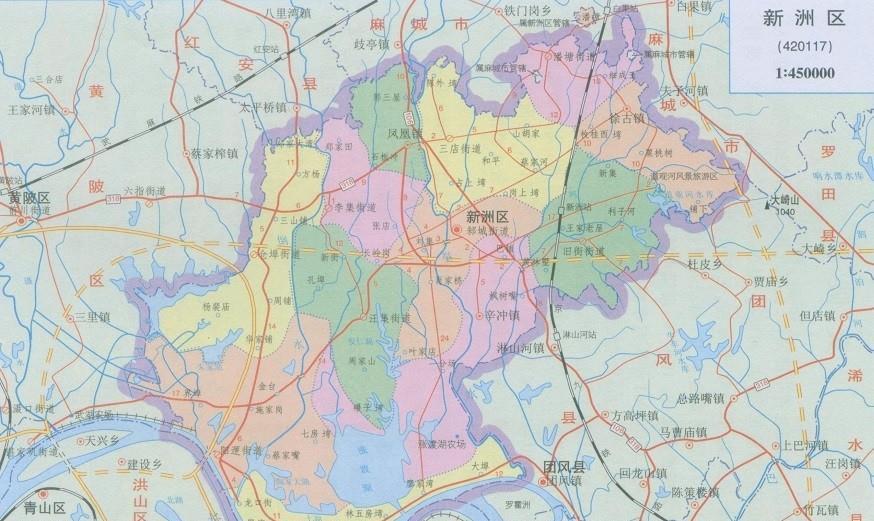 武汉名字最好听的1个行政区,因地理位置偏,总被误会不