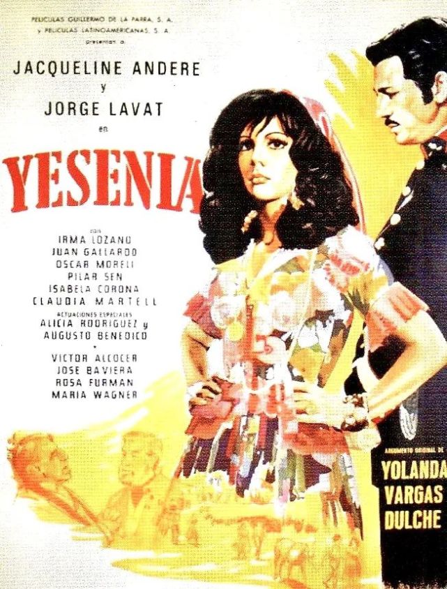 墨西哥 《叶塞尼亚》上映于1971年,之后引进中国,由上海电影译制厂