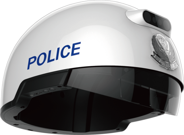 智慧单兵新式ar警用智能头盔5g版公安部警采中心入围产品