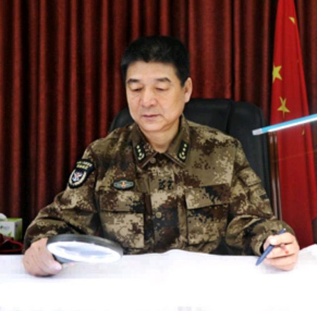 图|赵宗岐上将(原第13集团军军长)第14军改编为第14集团军,长期镇守