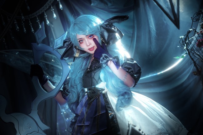 英雄联盟 格温 灵罗娃娃cosplay