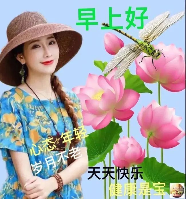 最美早安问候图片鲜花带字 最新早上好问候语图片带字