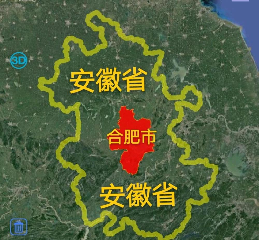 合肥市4区4县1市建成区面积排名最大是蜀山区最小是庐江县