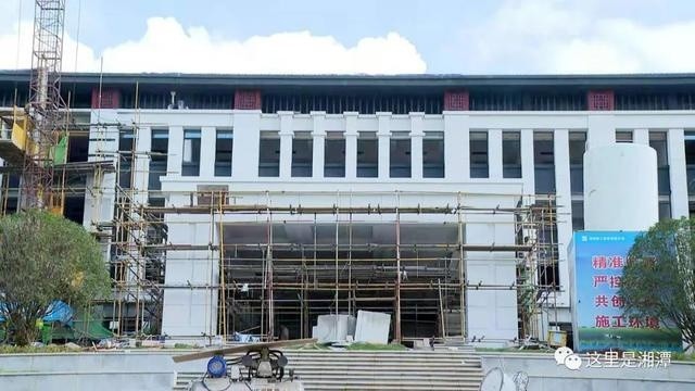 韶山干部学院 预计9月中下旬可投入使用