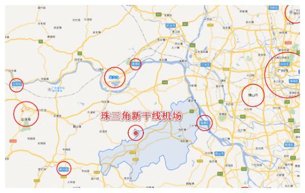 佛山市斥资350亿新建机场,占地192平方公里,预计2023