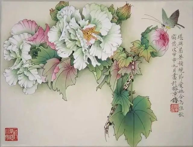 欣赏檀东铿工笔花鸟画