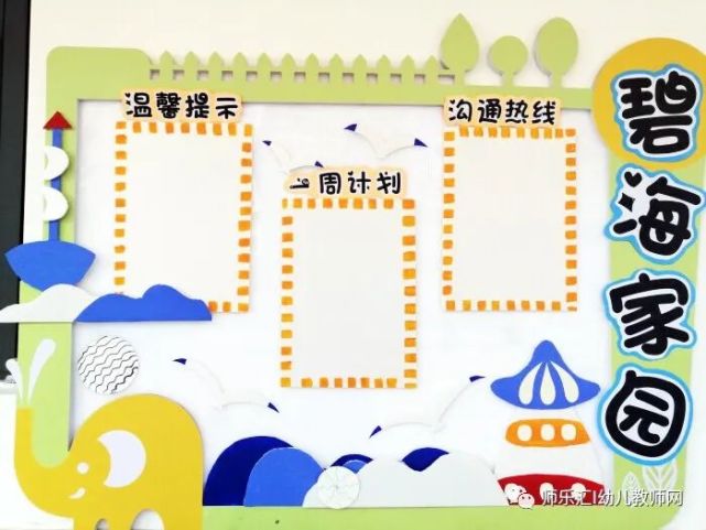 40 幼儿园家园共育栏环创布置作品集,助力新学期环创