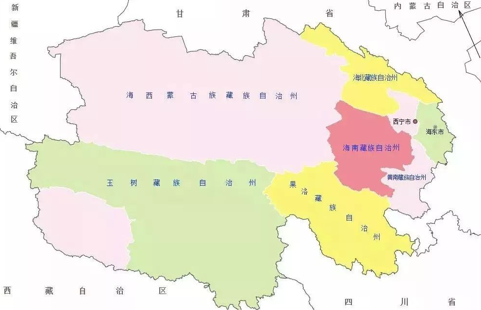 青海省的区划调整23个省之一青海省为何有8个市和州