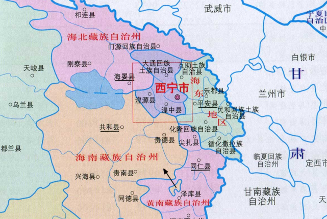 青海省的区划调整,23个省之一,青海省为何有8个市和州
