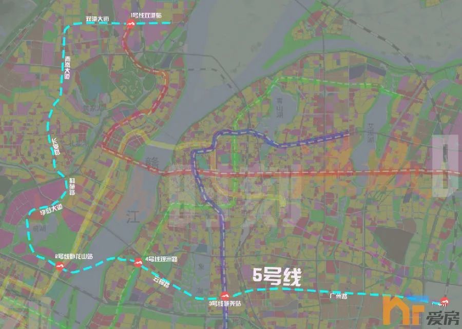 具体走向曝光南昌地铁5678号线及4条延长线谁希望最大
