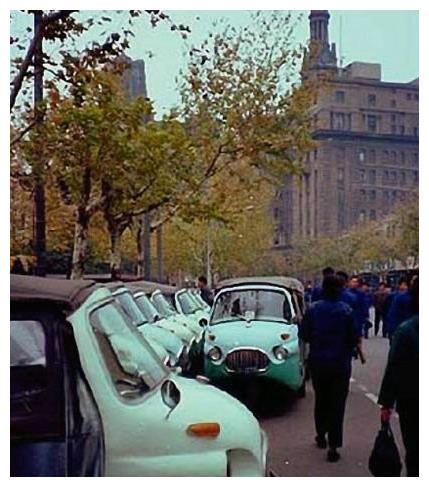 60~80年代活跃在上海街头的三轮出租车