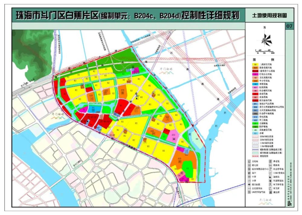 除交通便利外,"一河两岸"规划                    . 作为斗门首个