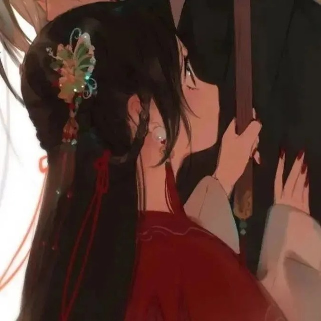 "十七对古风情侣头像"