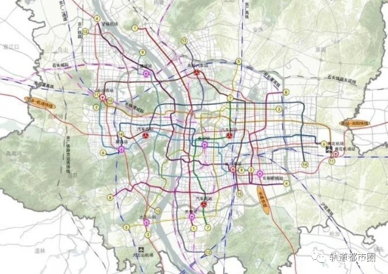 最新获批《长沙市轨道交通线网规划》抢先速看!_腾讯新闻