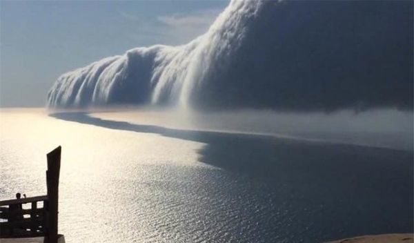 巴西天空出现末日景象,引发群众恐慌"排山倒海"十分壮观!