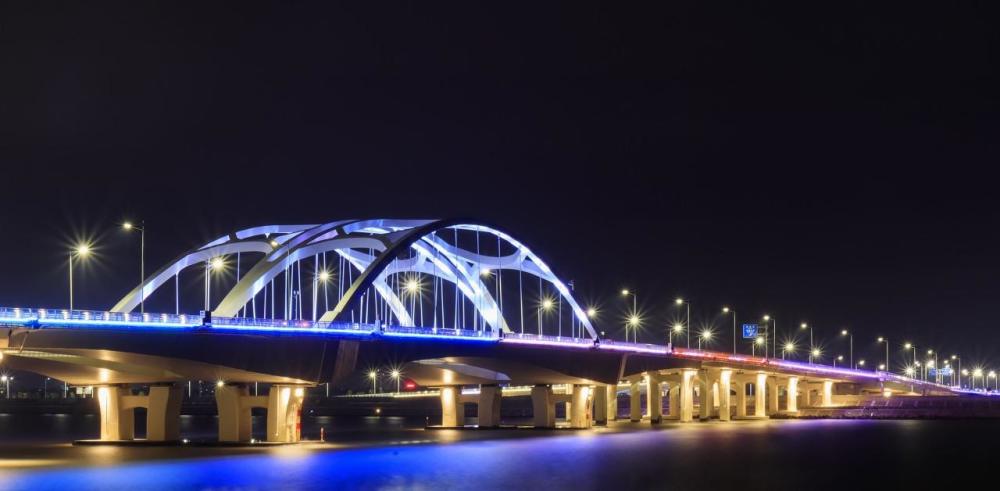 8,礐石大桥(赏夜景) 礐石大桥是链接汕头市金平区和濠江区的过江通道