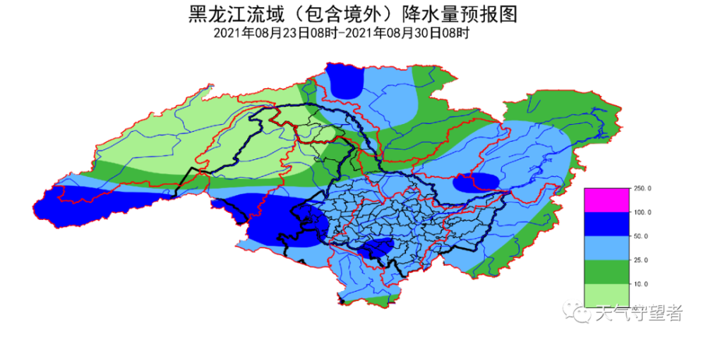 未来七天,黑龙江降雨预报!