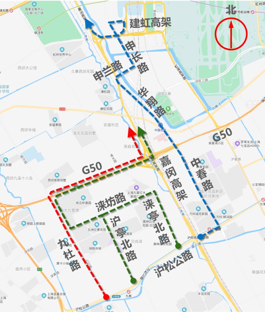 上海漕宝路快速路嘉闵高架节点将实施改造,工期28个月