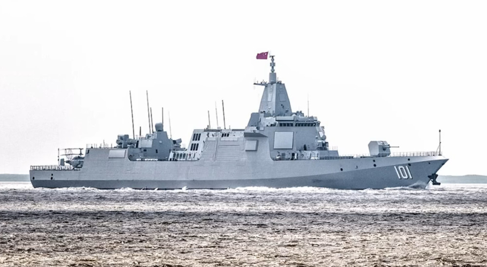 舰艇,其中包括中国现役最强导弹驱逐舰055型"南昌舰"和052d型"贵阳舰"