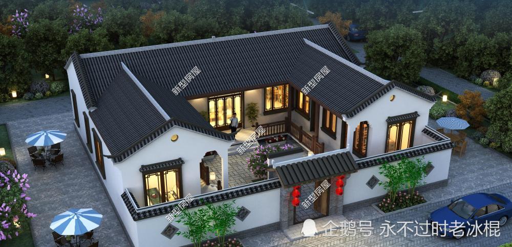 农村别墅不是越高越好,分享10套一层户型图纸,父母看了一定喜欢