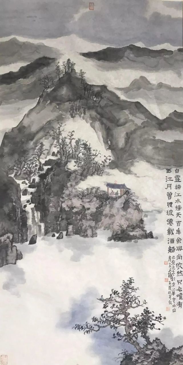 【欣赏】杨亚杰山水画