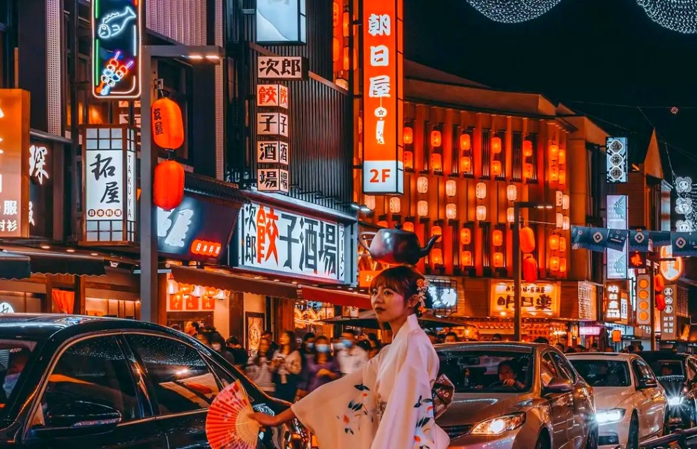 日本风情街在中国漫延
