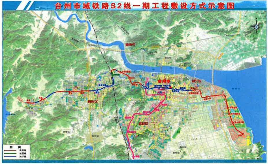 市域铁路s2线一期线路图公示!有经过你家吗