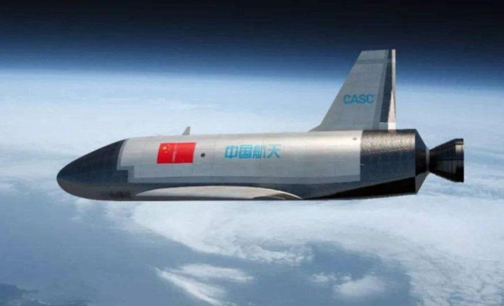 图为中国神龙空天飞机想象图