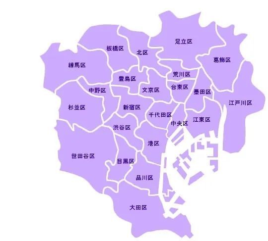 【东京23区】其面积是620平方公里,人口大约为907万人,人口密度是每