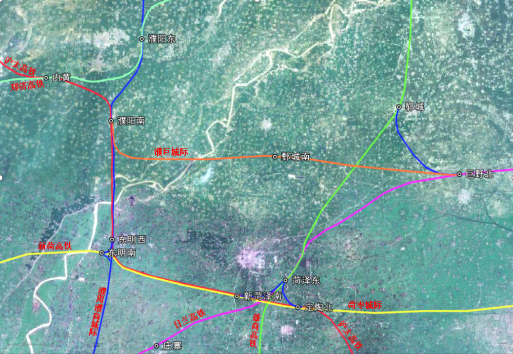 沪太高铁新建濮阳南站对濮阳,菏泽,安阳的重要意义