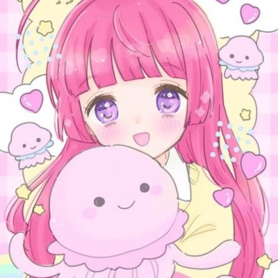 仙气满满的日系手绘仙女头像