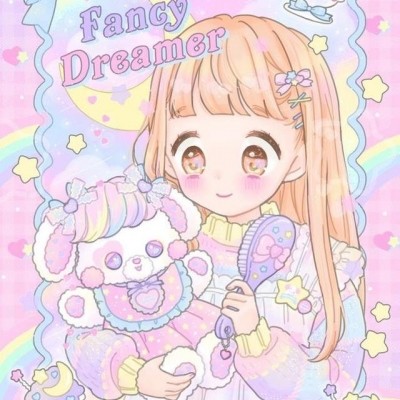 仙气满满的日系手绘仙女头像
