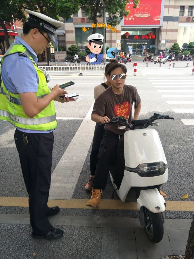 漳州电动车交通违法曝光!