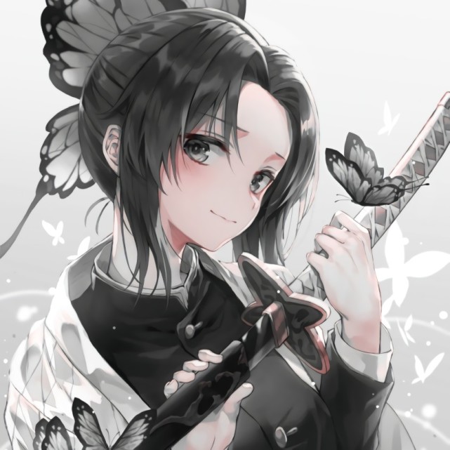 不常见的动漫拔刀女头