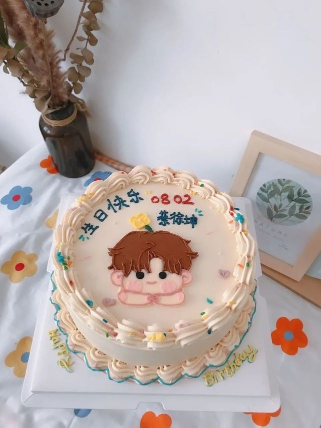 蔡徐坤2021.08.02生日蛋糕【ikun做的蛋糕】