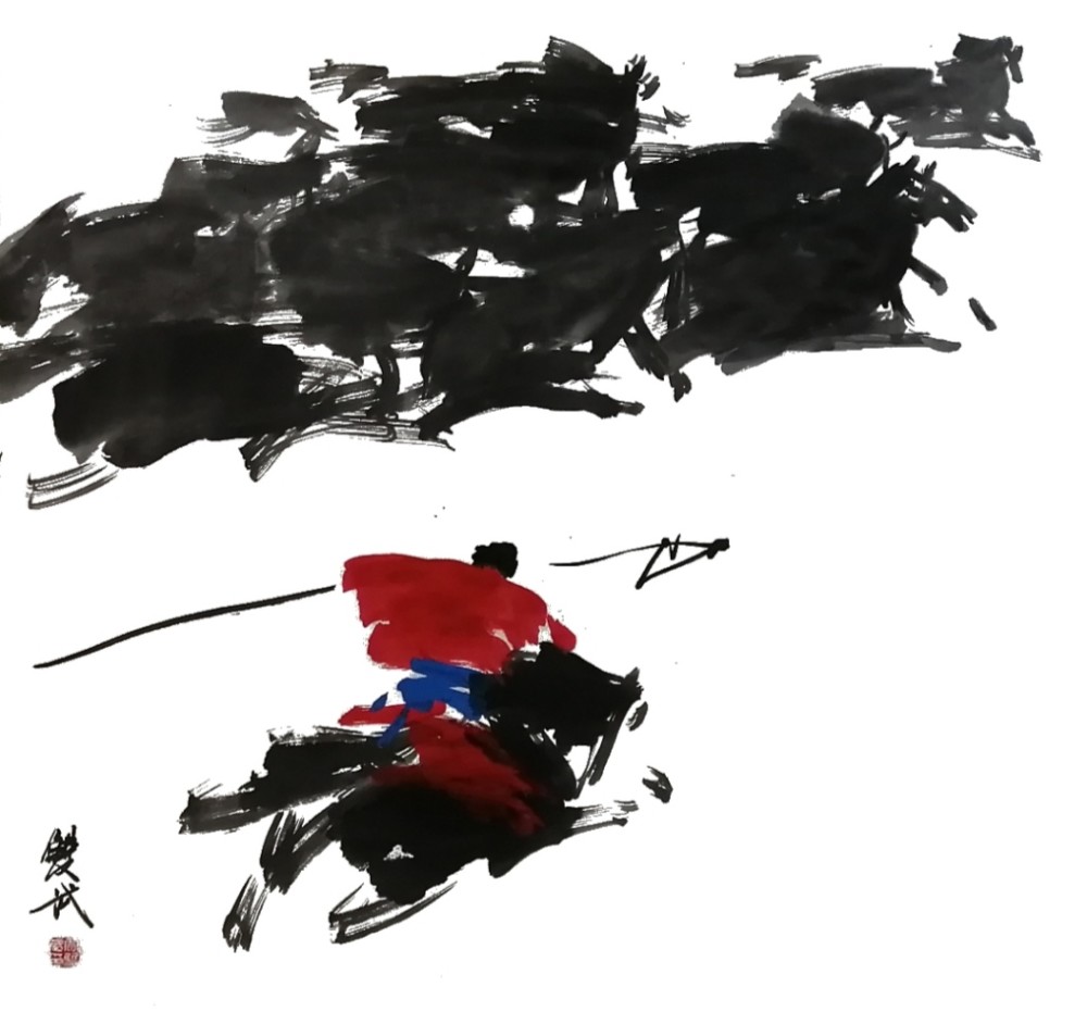 墨海纵横真性情—大写意画家贾双武其人其画