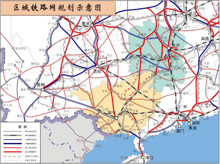 开工在即怀桂高铁已纳入国家铁路规划