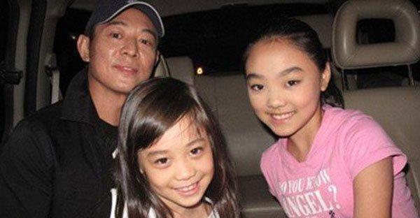 有种"偏心"叫李连杰的4个女儿,同爸不同妈,颜值差距一