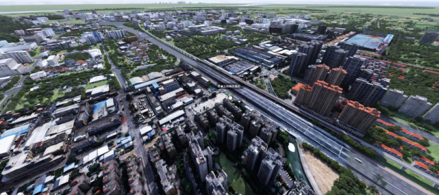 滨江快线新进展!全路段效果图曝光?附全景航拍