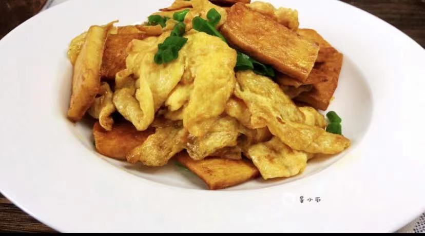 鸡蛋炒豆腐