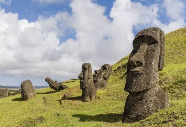 复活节岛石像:充满神秘性和探索性的巨人像