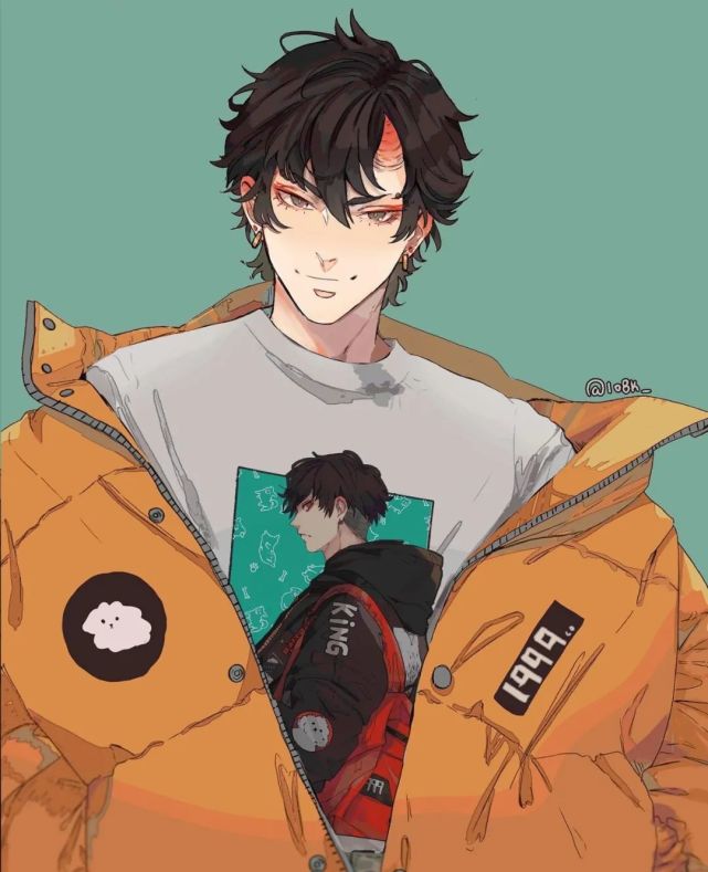 每一张都戳在我的萌点上(动漫男生) 画师:@1o8k