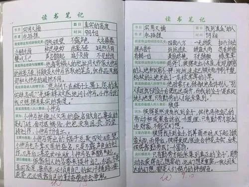 读书笔记这样抄新学期成绩节节高