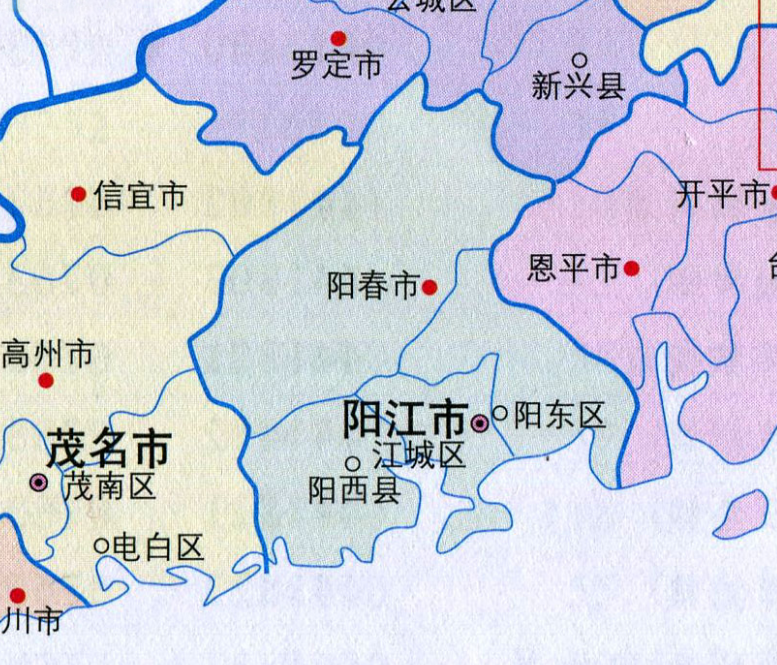 阳江各区县人口一览:阳东区47.83万,阳西县43.41万