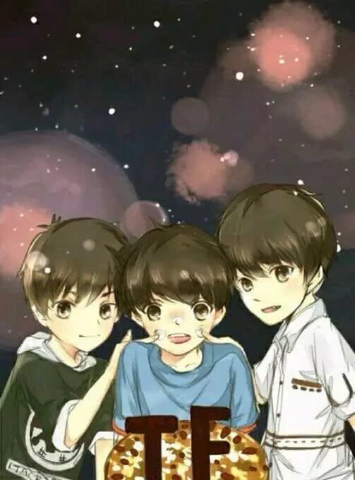 "卡通头像‖tfboys"