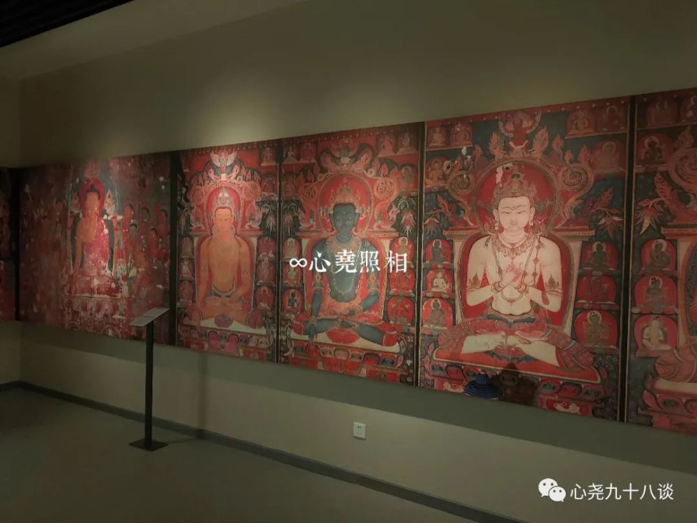 来北京西藏文化博物馆看《夏鲁寺汉藏艺术展》,就在四环边儿,人少清净