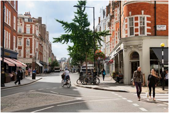 伦敦奢华地带的精品住宅-马里波恩广场marylebone square