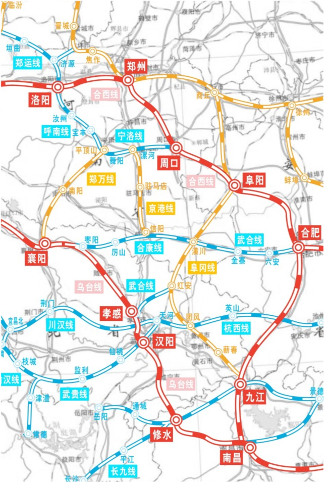 全国角度"观4条干线铁路"规划进度——排行榜